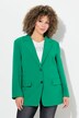 Blazer oversized avec col à revers, fermeture boutonnée