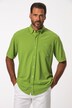 Chemise en maille piquée JP1880 coupe Modern, avec technologie FLEXNAMIC®, manches courtes et col à pointes boutonnées