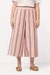 Culottes, striber, brede ben, økologisk bomuld