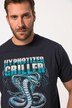 JP1880 T-Shirt, Halbarm, Grill-Print, Rundhals, bis 8 XL