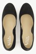 Leren pumps, suède, golfvorm, wijdte H
