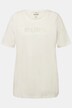 Camiseta, bordado PURE, cuello redondo, media manga, algodón orgánico