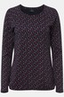 T-shirt, all-over print, ronde hals, lange mouw, ECOTEX