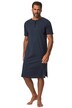 Noční košile, henley, pruhy, do 8XL