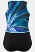 Costume da bagno con coppe morbide, zip e materiale riciclato