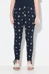 Leggings, økologisk bomuld, diamantmønster, slanke ben, bånd i sømmen
