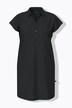 Chemise de nuit oversize, manches courtes et décolleté en V, col chemise