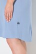 Chemise de nuit oversize, manches courtes et décolleté en V, col chemise