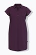 Chemise de nuit oversize, manches courtes et décolleté en V, col chemise