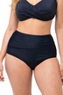 Bikiny kalhotky, řasení, vysoký pas