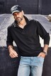 JP1880 Poloshirt, Bauchfit, Basic, Langarm, Piqué, XXL bis 8 XL