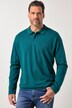 Polo JP 1880 ventre confort, coupe Basic, manches longues et tissu piqué - du XXL au 8 