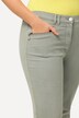 Pantaloni a 7/8 modello Mony in comodo tessuto elasticizzato con tasche con zip