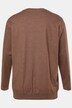 T-shirt manches longues et col rond, ventre confort, collection Basic - jusqu'au 8 XL