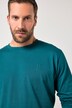 JP1880 Langarmshirt, Bauchfit, Basic, Rundhals, bis 8 XL