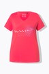 T-shirt de sport, séchage rapide, col V, manches courtes