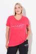 T-shirt de sport, séchage rapide, col V, manches courtes