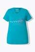T-shirt de sport, séchage rapide, col V, manches courtes