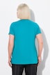 T-shirt de sport, séchage rapide, col V, manches courtes