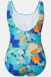 Badpak, met print, zonder zachte cups, ronde hals