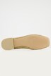 Caprice ballerina, flettet look, pyntespænde, bredde G
