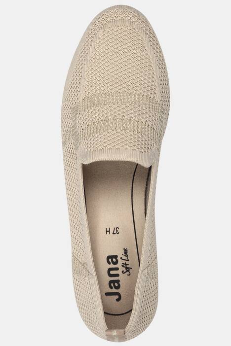 Zapatilla, Jana Shoes, Softline, punto, ancho H