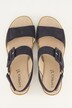 Caprice lædersandaletter, nubuck, bredde G