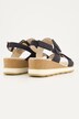 Caprice lædersandaletter, nubuck, bredde G