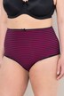 Culottes maxi, lot de 5. Taille haute. Rayures/uni