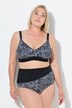 Bikini, todelt, linjer, softcups, justerbare stropper