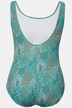 Costume da bagno senza coppe con coralli e fascia sotto il seno