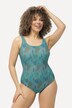 Costume da bagno senza coppe con coralli e fascia sotto il seno