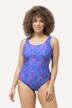 Costume da bagno senza coppe con coralli e fascia sotto il seno