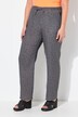 Pantaloni modello Rose in mussola con taglio della gamba ampio e cintura elastica