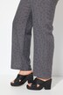 Pantaloni modello Rose in mussola con taglio della gamba ampio e cintura elastica