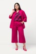 Wide Leg Elastic Waist Culotte