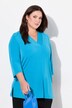 Longshirt, V-hals, 3/4-ermer