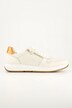 Sneakers en cuir Ara, fermeture éclair, semelle intérieure amovible, largeur H