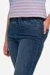 7/8-Slimhose, schmale Passform, 4-Pocket, Fransensaum