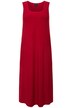 Žerzejové šaty, A střih, hranatý výstřih, bez rukávů
