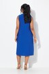 Jersey-Kleid, A-Linie, Carree-Ausschnitt, ärmellos
