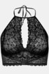 Bralette en dentelle, lacée dans la nuque