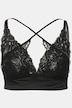 Bralette senza ferretto con pizzo e ricami
