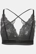 Bralette senza ferretto con pizzo e ricami