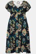 Paisley Print Cap Sleeve Dress