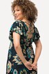 Paisley Print Cap Sleeve Dress