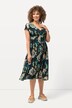 Paisley Print Cap Sleeve Dress