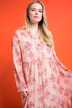 Paisley Chiffon Maxi Dress