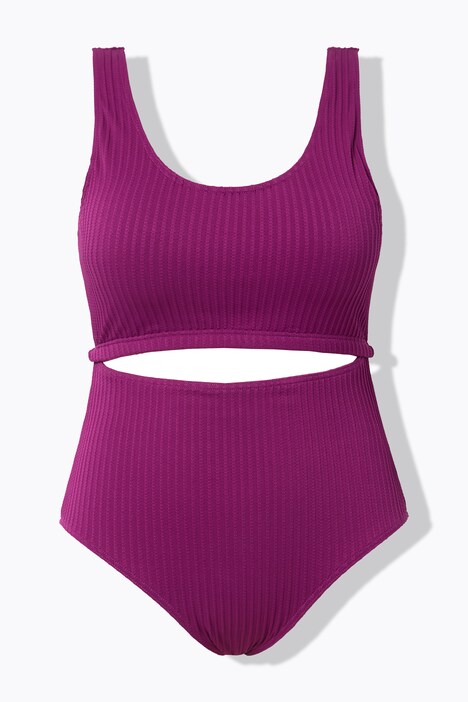 Maillot de bain 1 pièce esprit bikini, avec coques souples