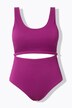 Costume da bagno con coppe morbide ed effetto bikini